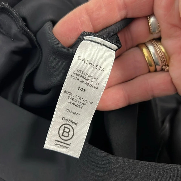 Athleta Stellar Flare Trouser in Black Size 14/Tall - Picture 11 of 15